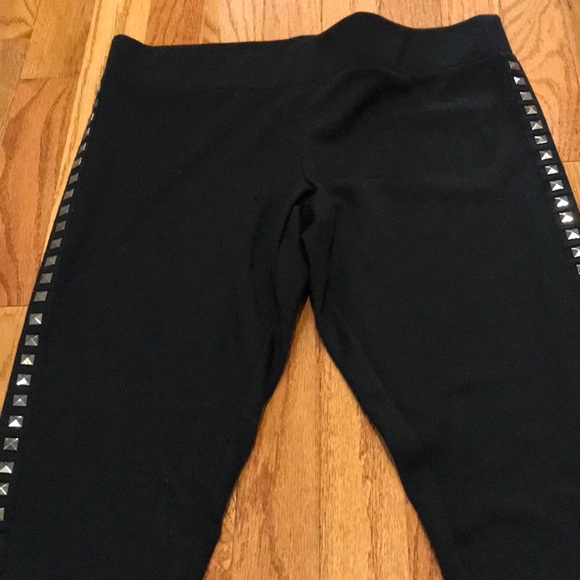 Charlotte Russe~Black studded pants 🖤 - Picture 3 of 6